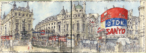 London & Lords. Piccadilly Circus Mini
