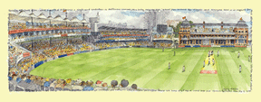 London & Lords. Cricket - The tsunami match mini